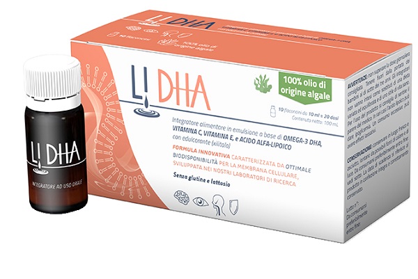 LI DHA 10 FLACONCINI DA 10 ML - Farmacia Rossi2 - Farmacia Rossi 