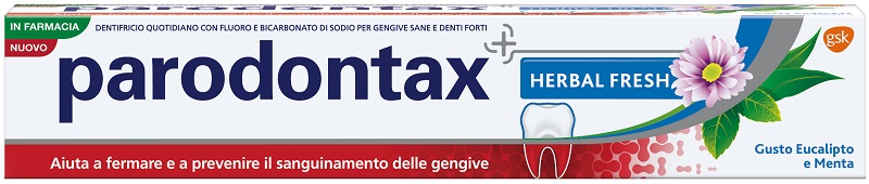 DENTIFRICIO PARODONTAX HERBAL FRESH 75 ML - Farmacia Rossi2 - Farmacia Rossi 