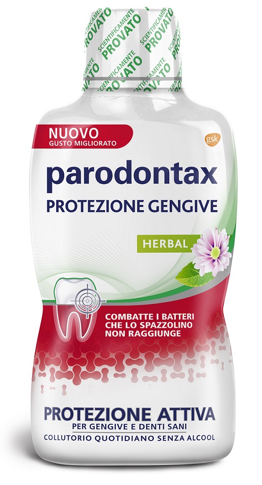 PARODONTAX HERBAL PROTEZIONE GENGIVE COLLUTORIO 500 ML - Farmacia Rossi2 - Farmacia Rossi 