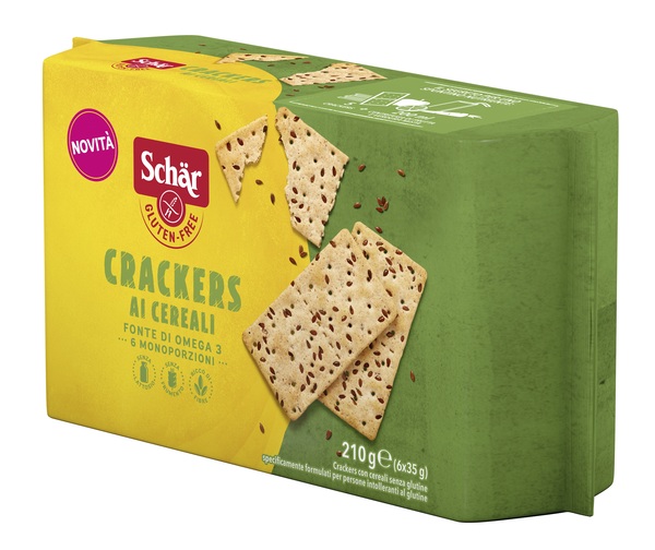 SCHAR CRACKERS CEREALI 6 PEZZI DA 35 G - Farmacia Rossi2 - Farmacia Rossi 