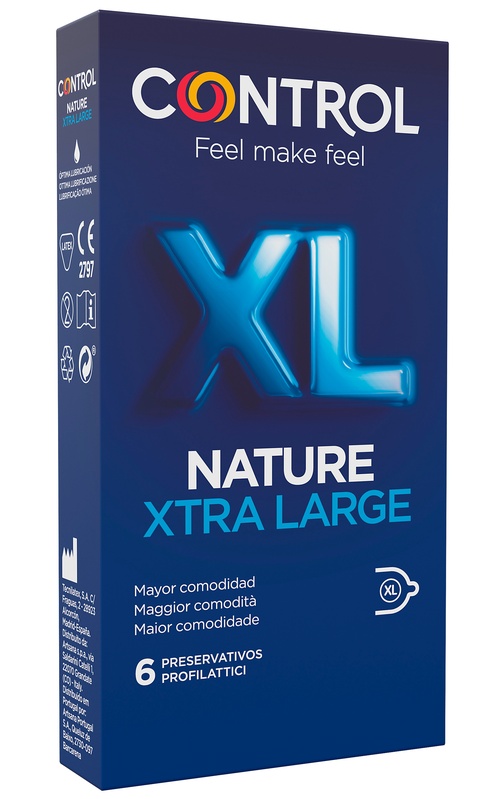 PROFILATTICO CONTROL NEW NATURE 2,0 XL 6 PEZZI - Farmacia Rossi2 - Farmacia Rossi 