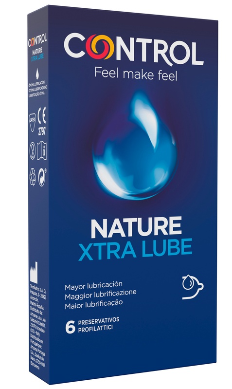 PROFILATTICO CONTROL NEW NATURE 2,0 XTRA LUBE 6 PEZZI - Farmacia Rossi2 - Farmacia Rossi 