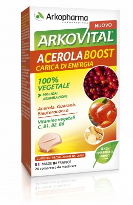 ACEROLA BOOST 24 COMPRESSE - Farmacia Rossi2 - Farmacia Rossi 