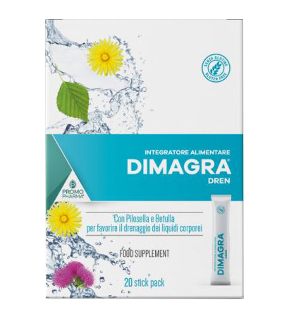 DIMAGRA DREN 20 STICK DA 15 ML - Farmacia Rossi2 - Farmacia Rossi 