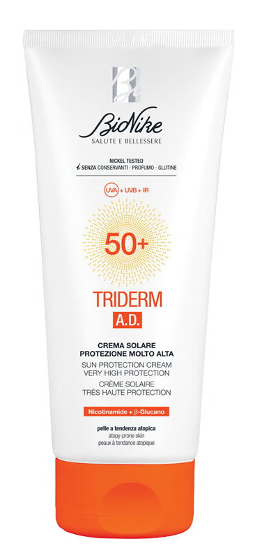 TRIDERM AD CREMA SOLARE SPF50+ 200 ML - Farmacia Rossi2 - Farmacia Rossi 