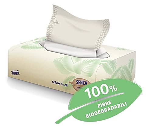 TEMPO BOX FAZZOLETTI NATURAL&SOFT 70 PEZZI - Farmacia Rossi2 - Farmacia Rossi 