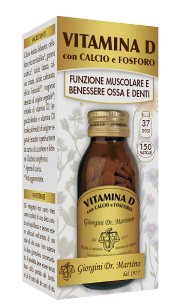 VITAMINA D CALCIO/FOSFORO 150 PASTIGLIE - Farmacia Rossi2 - Farmacia Rossi 