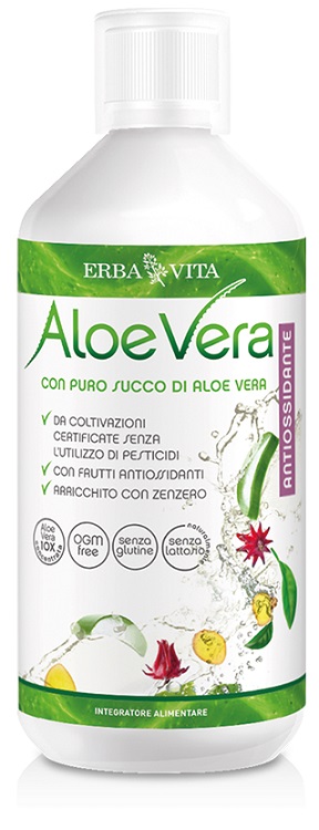 ALOE VERA PURO SUCCO ANTIOSSIDANTE 500 ML - Farmacia Rossi2 - Farmacia Rossi 
