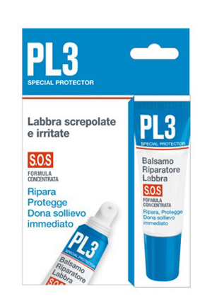 PL3 BALSAMO RIPARATORE LABBRA SOS CON ASTUCCIO 7,5 ML - Farmacia Rossi2 - Farmacia Rossi 