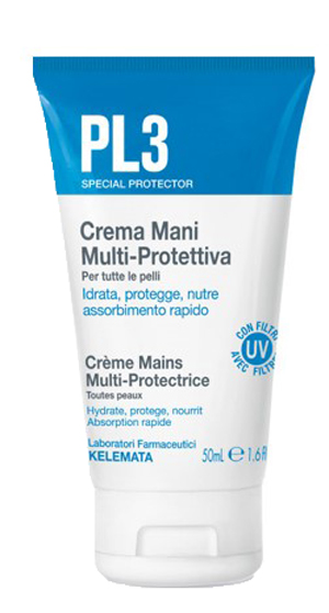 PL3 CREMA MANI MULTI PROTETTIVA 50 ML - Farmacia Rossi2 - Farmacia Rossi 