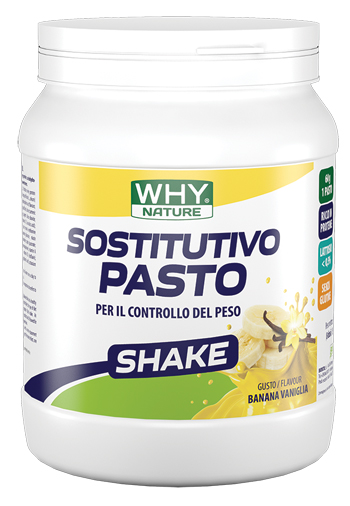 WHYNATURE SOSTITUTIVO PASTO BANANA-VANIGLIA 480 G - Farmacia Rossi2 - Farmacia Rossi 