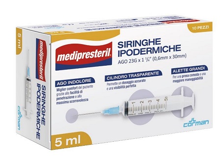 MEDIPRESTERIL SIRINGA 5 ML - Farmacia Rossi2 - Farmacia Rossi 