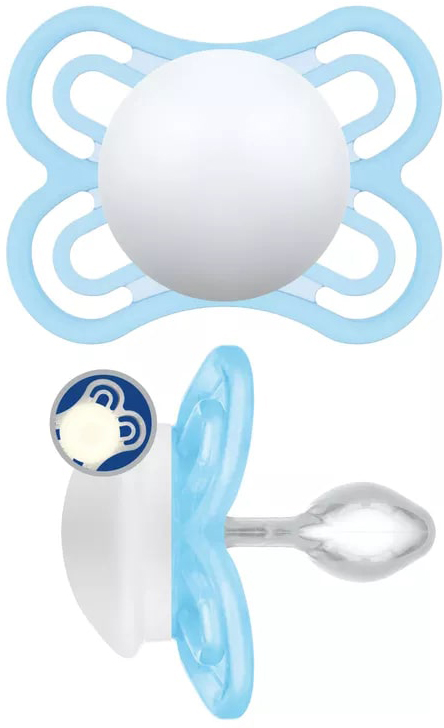 MAM SUCCHIETTO PERFECT 2-6 MESI SILICONE SINGLE BOX MASCHIO - Farmacia Rossi2 - Farmacia Rossi 