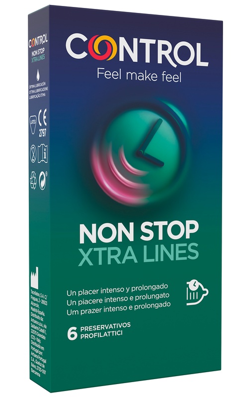 CONTROL NON STOP XTRA LINES 6 PEZZI - Farmacia Rossi2 - Farmacia Rossi 