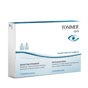 TONIMER EYES SALVIETTINE OFTALMICHE 16 PEZZI - Farmacia Rossi2 - Farmacia Rossi 