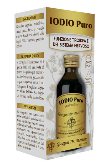IODIO PURO ANALCOLICO 100 ML - Farmacia Rossi2 - Farmacia Rossi 