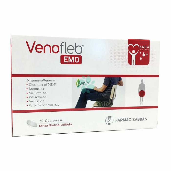 VENOFLEB EMO 20 COMPRESSE - Farmacia Rossi2 - Farmacia Rossi 
