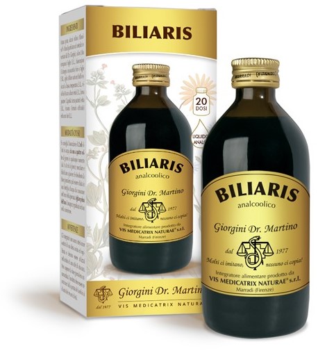 BILIARIS LIQUIDO ANALCOOLICO 200 ML - Farmacia Rossi2 - Farmacia Rossi 