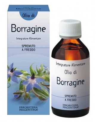 BORRAGINE OLIO VEGETALE 100 ML - Farmacia Rossi2 - Farmacia Rossi 