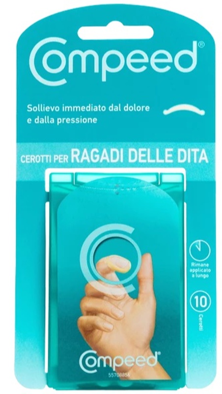 COMPEED CEROTTI PER RAGADI DITA 10 PEZZI - Farmacia Rossi2 - Farmacia Rossi 