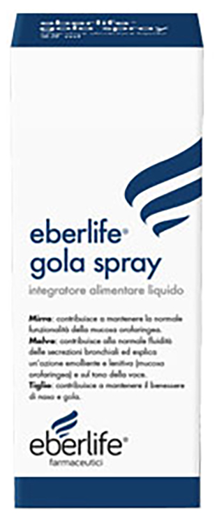 EBERLIFE GOLA SPRAY 25 ML - Farmacia Rossi2 - Farmacia Rossi 