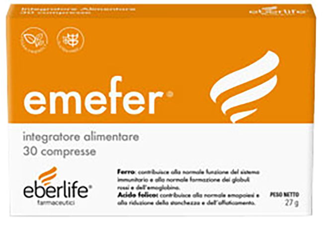 EMEFER 30 COMPRESSE - Farmacia Rossi2 - Farmacia Rossi 