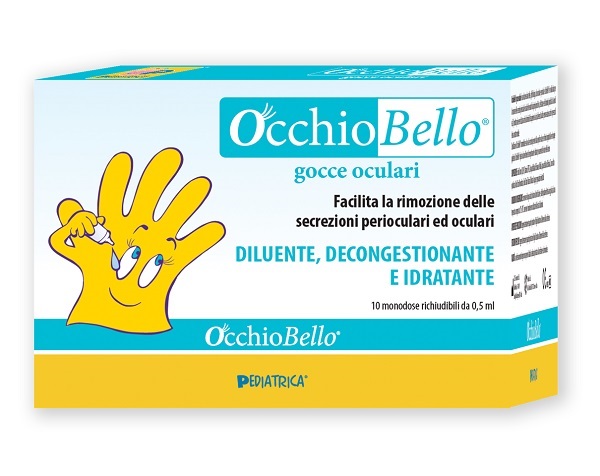 OCCHIOBELLO GOCCE OCULARI 10 FLACONCINI MONODOSE RICHIUDIBILI DA 0,5 ML - Farmacia Rossi2 - Farmacia Rossi 