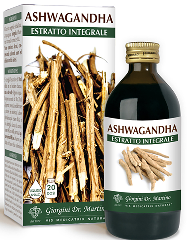 ASHWAGANDHA ESTRATTO INTEGRALE 200 ML - Farmacia Rossi2 - Farmacia Rossi 