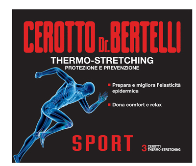 DR BERTELLI CEROTTO SPORT 3 PEZZI - Farmacia Rossi2 - Farmacia Rossi 