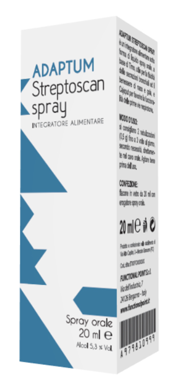 ADAPTUM STREPTOSCAN SPRAY 20 ML - Farmacia Rossi2 - Farmacia Rossi 