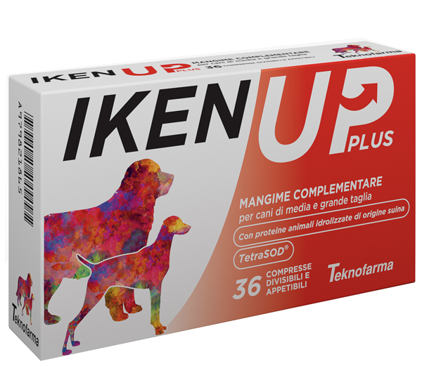 IKEN UP PLUS CANI MEDIA GRANDE TAGLIA SCATOLA 36 COMPRESSE - Farmacia Rossi2 - Farmacia Rossi 