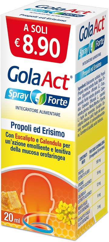 GOLA ACT SPRAY FORTE 20 ML - Farmacia Rossi2 - Farmacia Rossi 