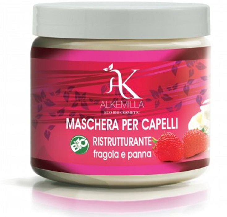 MASCHERA CAPELLI RISTRUTTURANTE PANNA E FRAGOLA 200 ML - Farmacia Rossi2 - Farmacia Rossi 