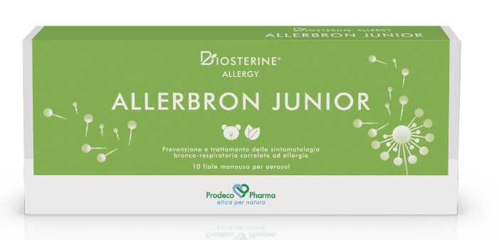 BIOSTERINE ALLERGY ALLERBRON JUNIOR 10 FIALE DA 5 ML - Farmacia Rossi2 - Farmacia Rossi 