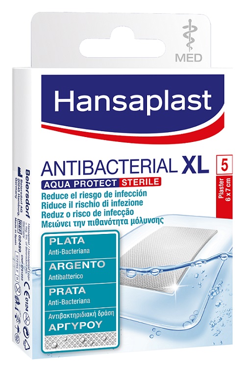 HANSAPLAST AQUA PROTECT EXTRA LARGE SILVER 5 PEZZI - Farmacia Rossi2 - Farmacia Rossi 