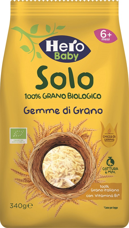 HERO SOLO PASTINA DI SEMOLA DI GRANO DURO 100% BIO 340 G - Farmacia Rossi2 - Farmacia Rossi 