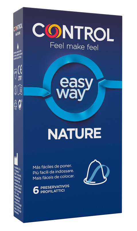 PROFILATTICO CONTROL NEW NATURE EASY WAY 6 PEZZI - Farmacia Rossi2 - Farmacia Rossi 