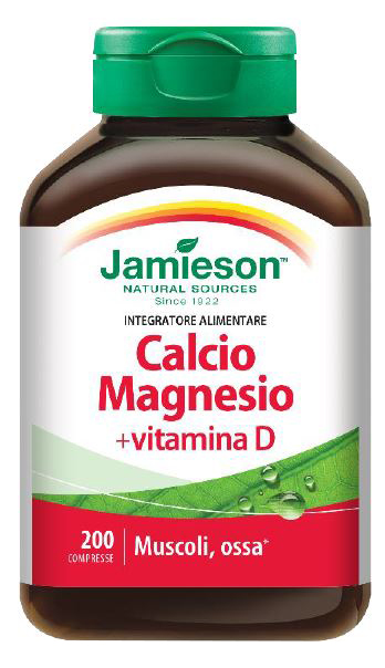 JAMIESON CALCIO MAGNESIO CON VITAMINA D 200 COMPRESSE - Farmacia Rossi2 - Farmacia Rossi 