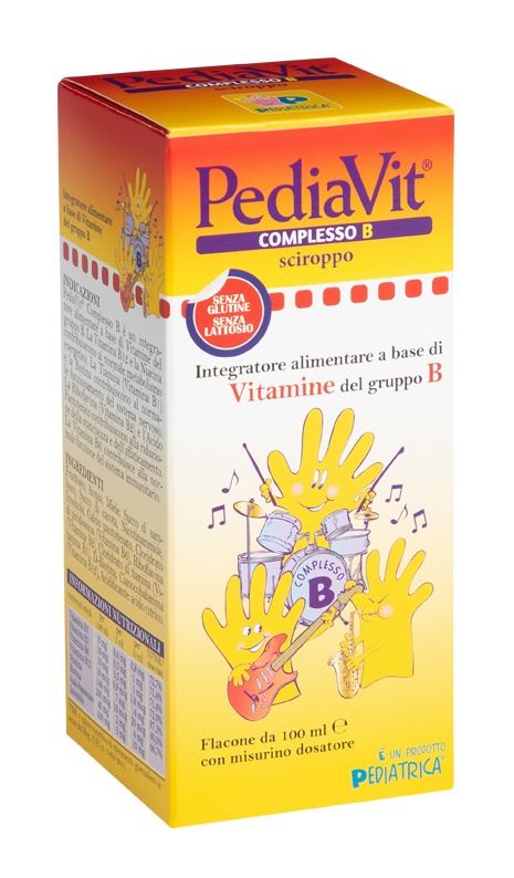 PEDIAVIT COMPLESSO B SCIROPPO 100 ML - Farmacia Rossi2 - Farmacia Rossi 