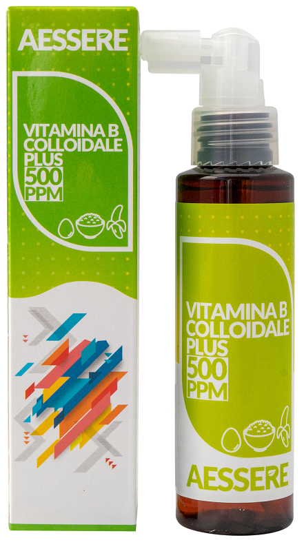VITAMINA B COLLOIDALE PLUS SPRAY 500PPM 100 ML - Farmacia Rossi2 - Farmacia Rossi 