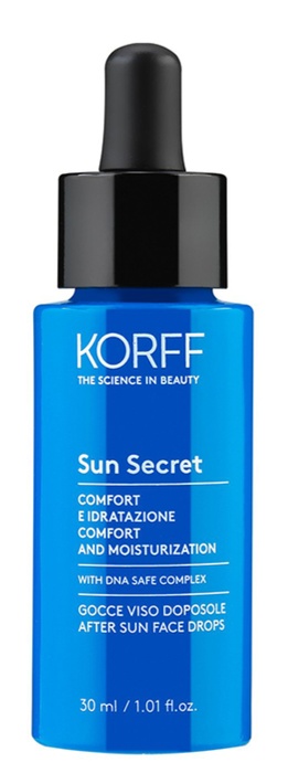 KORFF SUN SECRET GOCCE DOPOSOLE IDRATANTI RIPARATRICI 30 ML - Farmacia Rossi2 - Farmacia Rossi 