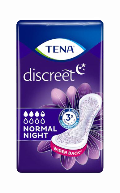 ASSORBENTE TENA DISCREET NORMAL NIGHT 10 PEZZI - Farmacia Rossi2 - Farmacia Rossi 