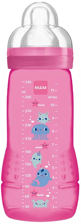 MAM EASY ACTIVE BIBERON 330ML FEMMINA - Farmacia Rossi2 - Farmacia Rossi 