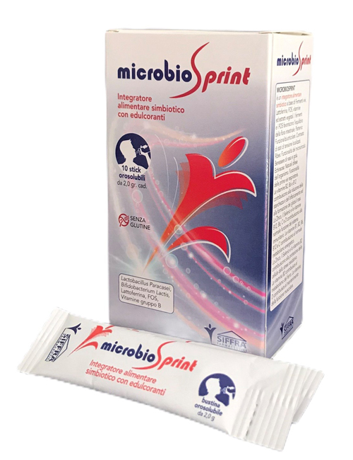 MICROBIOSPRINT 10 STICK OROSOLUBILI - Farmacia Rossi2 - Farmacia Rossi 