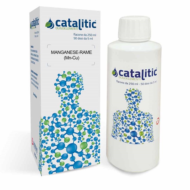 CATALITIC MANGANESE RAME MN-CU OLIGOELEMENTI 250 ML - Farmacia Rossi2 - Farmacia Rossi 