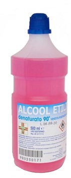 ALCOOL ETILICO DENATURATO 500 ML - Farmacia Rossi2 - Farmacia Rossi 