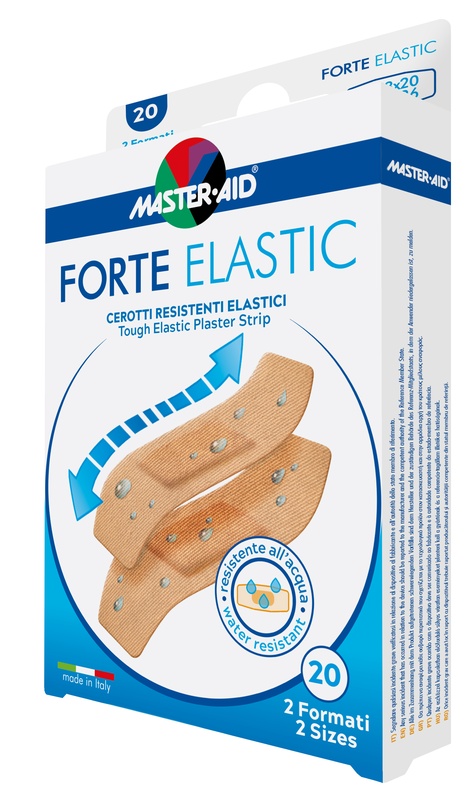 CEROTTO MASTER-AID ELASTIC 20 PEZZI 2 FORMATI - Farmacia Rossi2 - Farmacia Rossi 