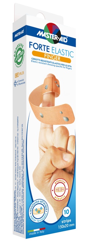 CEROTTO MASTER-AID ELASTIC FINGER 10 PEZZI - Farmacia Rossi2 - Farmacia Rossi 