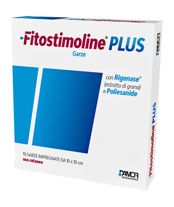 GARZA FITOSTIMOLINE PLUS 10 X 10 CM - Farmacia Rossi2 - Farmacia Rossi 