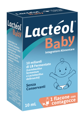 LACTEOL BABY FLACONE CON CONTAGOCCE 10 ML - Farmacia Rossi2 - Farmacia Rossi 